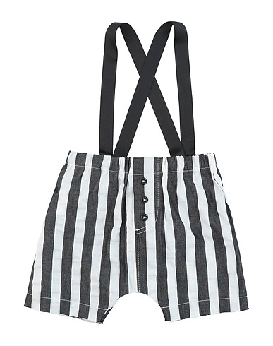 GREY DANIELE ALESSANDRINI Shorts & Bermudas Schwarz 100% Baumwolle