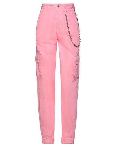 CHIARA FERRAGNI Casual pants Pink 100% Cotton