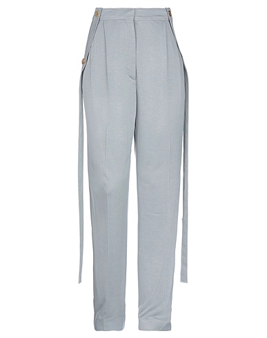 BURBERRY Casual pants Grey 81% Viscose, 19% Silk