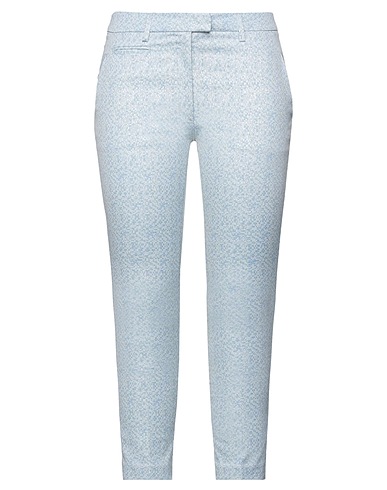 DONDUP Casual trouser Sky blue 60% Cotton, 37% Polyamide, 3% Elastane