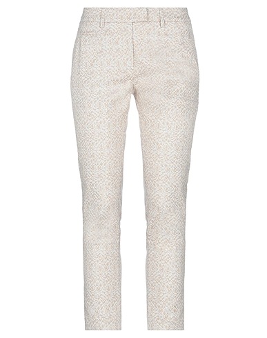DONDUP Casual pants Beige 60% Cotton, 37% Polyamide, 3% Elastane