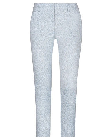 DONDUP Casual trouser Sky blue 60% Cotton, 37% Polyamide, 3% Elastane
