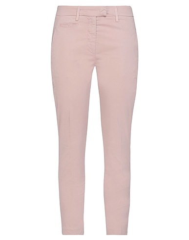 DONDUP Casual trouser Pink 96% Cotton, 4% Elastane