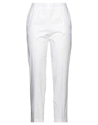 KILTIE Casual pants White 100% Cotton