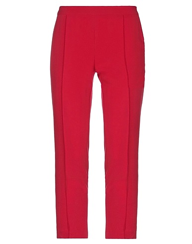 BOUTIQUE MOSCHINO Casual pants Brick 79% Triacetate, 21% Polyester