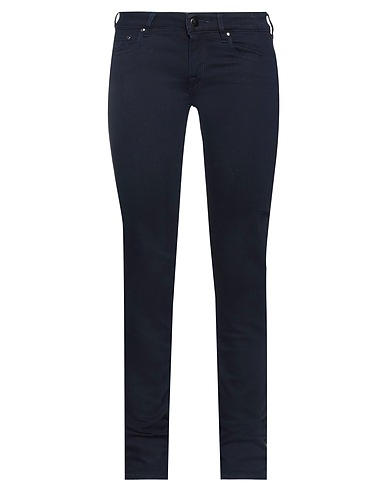 JACOB COHЁN Casual trouser Navy blue 69% Cotton, 15% Modal, 14% Polyester, 2% Elastane