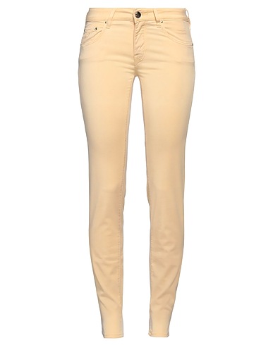 JACOB COHЁN Casual pants Pastel yellow 61% Lyocell, 35% Cotton, 4% Elastane