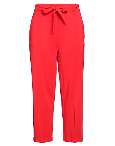 JUCCA Casual pants Red 95% Viscose, 5% Elastane