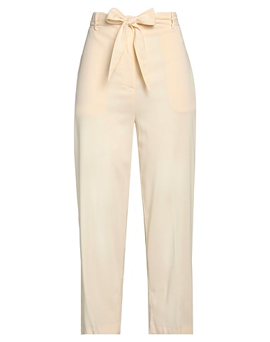 JUCCA Pantalone Avorio 95% Viscosa, 5% Elastan