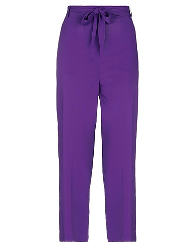 JUCCA Casual pants Mauve 95% Viscose, 5% Elastane
