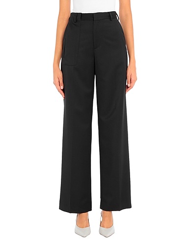 COMMISSION Casual pants Black 54% Polyester, 44% Wool, 2% Lycra®