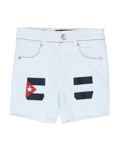 JECKERSON Shorts & Bermuda White 97% Cotton, 3% Elastane