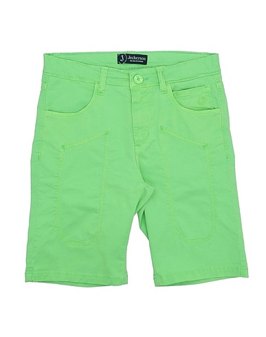 JECKERSON Shorts & Bermudas Säuregrün 98% Baumwolle, 2% Elastan