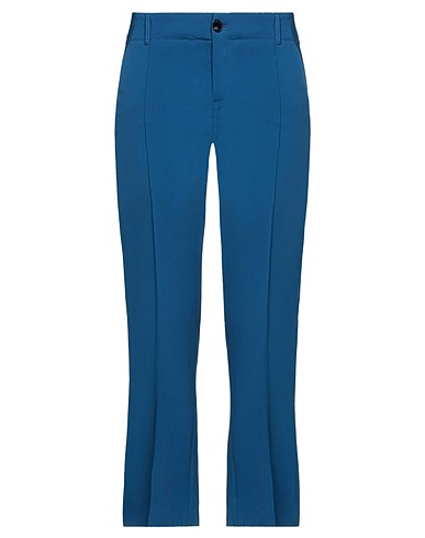 ALYSI Pantalone Verde petrolio 97% Viscosa, 3% Elastan