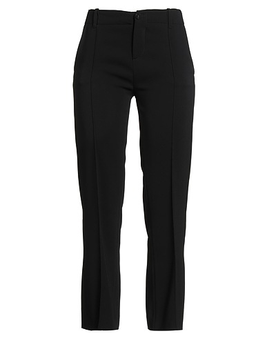 ALYSI Casual trouser Black 97% Viscose, 3% Elastane