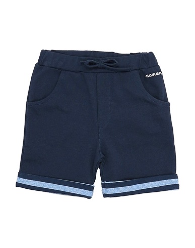 NANÁN Shorts & Bermuda Midnight blue 100% Cotton