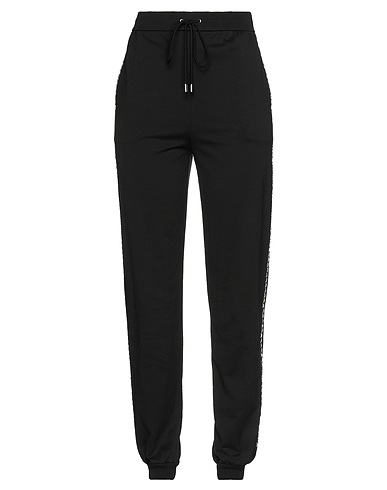 ALBERTA FERRETTI Casual trouser Black 100% Cotton