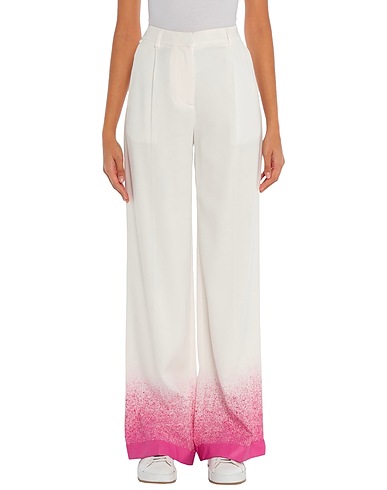 OFF-WHITE™ Casual trouser White 96% Viscose, 4% Elastane