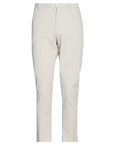 AGLINI Casual trouser Beige 98% Cotton, 2% Elastane