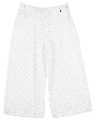 RELISH Casual trouser White 100% Cotton
