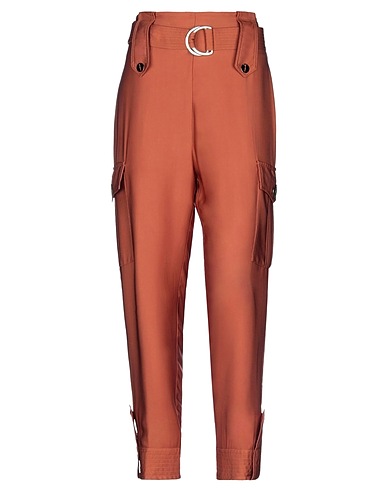 SIMONA CORSELLINI Pantalone Marrone 100% Viscosa