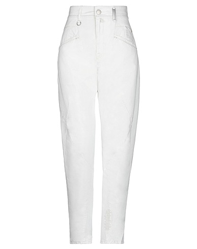 HIGH Pantaloni jeans Bianco 100% Cotone