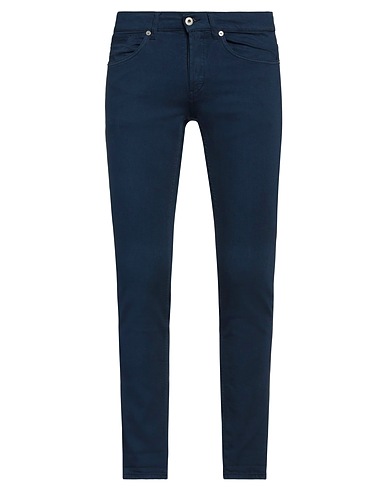 DONDUP Denim pants Midnight blue 98% Cotton, 2% Elastane