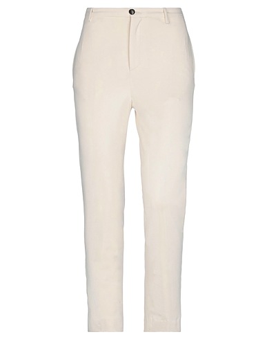 GRIFONI Casual trouser Beige 67% Polyamide, 31% Cotton, 2% Elastane