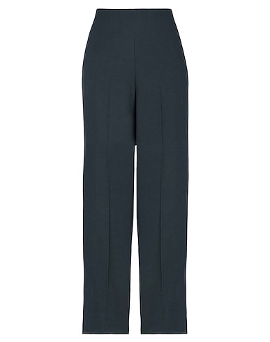 POMANDÈRE Casual pants Dark green 71% Acetate, 29% Viscose