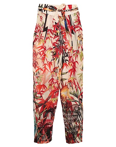 DSQUARED2 Casual pants Ivory 100% Silk