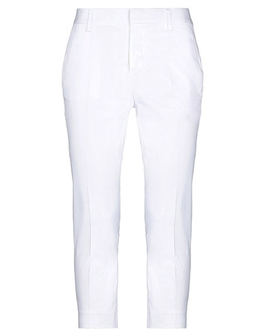 DSQUARED2 パンツ ホワイト コットン 97% / ポリウレタン 3%