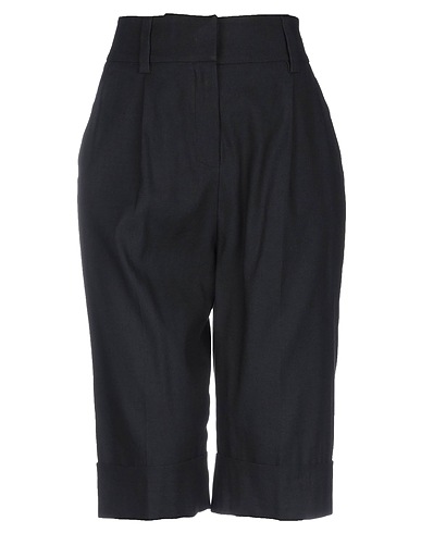 TRUE ROYAL Pantalone Nero 57% Lino, 20% Cotone, 18% Poliammide, 5% Elastan