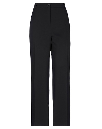 SEVENTY VENEZIA Casual trouser Black 97% Viscose, 3% Elastane