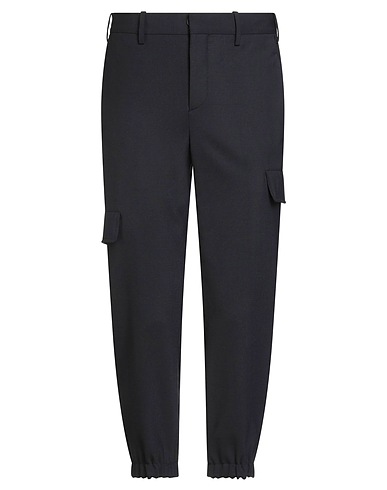 NEIL BARRETT Cargo BLU NAVY 53% Polyester, 44% Virgin Wool, 3% Elastane