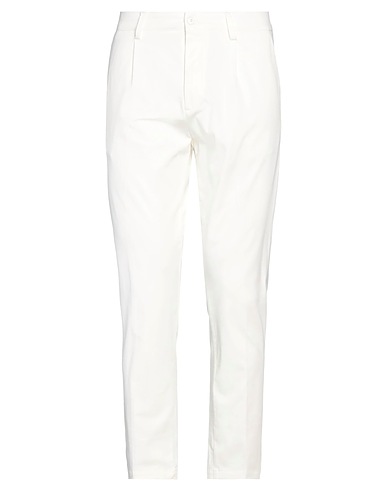 HAIKURE Pantalone Bianco 91% Cotone, 9% Elastan