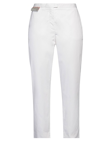 FABIANA FILIPPI Casual pants White 97% Cotton, 3% Elastane