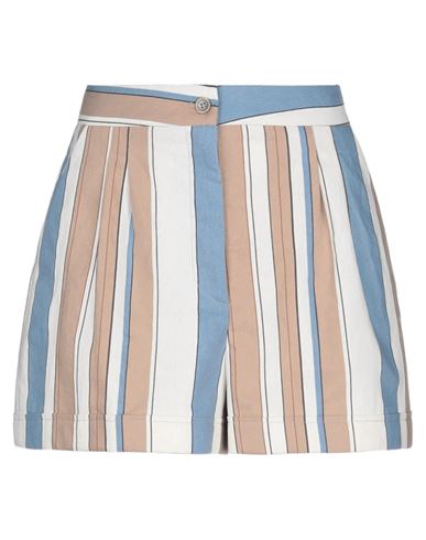 Nora Barth Woman Shorts & Bermuda Shorts Pastel Blue Size 8 Viscose, Polyester