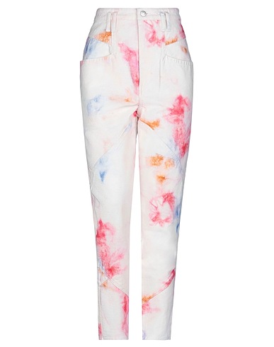 ISABEL MARANT Pantalone Rosa chiaro 100% Cotone, Poliestere