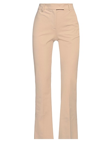 QL2  QUELLEDUE Casual pants Beige 95% Cotton, 5% Lycra®