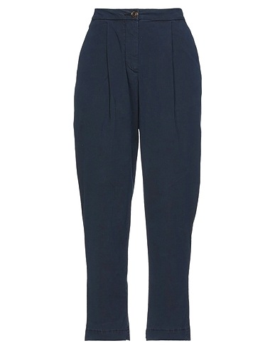 MANILA GRACE Casual trouser Midnight blue 64% Lyocell, 34% Cotton, 2% Elastane