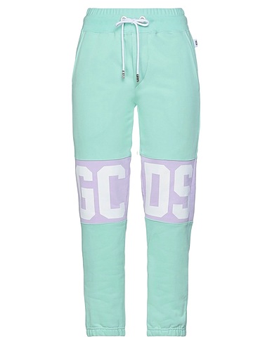 GCDS Casual trouser Light green 100% Cotton