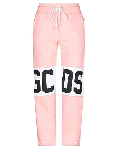 GCDS Casual trouser Pink 100% Cotton