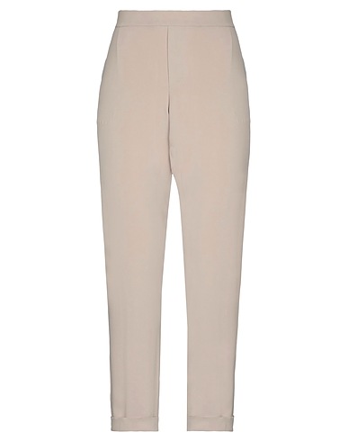 P.A.R.O.S.H. Casual trouser Beige 100% Polyester