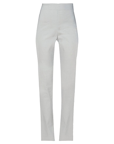 PIERANTONIO GASPARI Casual trouser Grey 36% Viscose, 34% Linen, 27% Polyamide, 3% Elastane