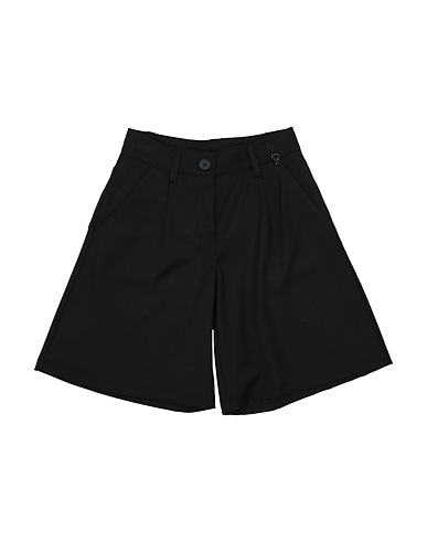 DIXIE Shorts & Bermuda Nero 63% Poliestere, 34% Viscosa, 3% Elastan