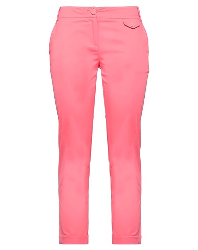 PATRIZIA PEPE Casual trouser Salmon pink 76% Cotton, 20% Polyamide, 4% Elastane