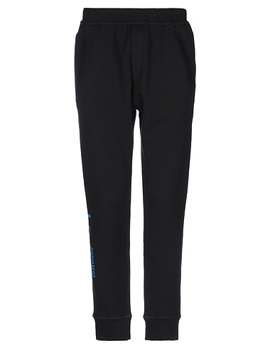 DSQUARED2 Casual pants Black 100% Cotton, Elastane