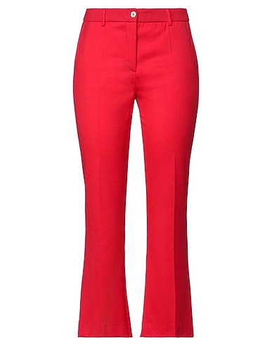 PT Torino Casual trouser Red 48% Cotton, 46% Polyamide, 6% Elastane