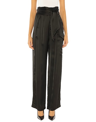 GRIFONI Casual trouser Black 100% Viscose