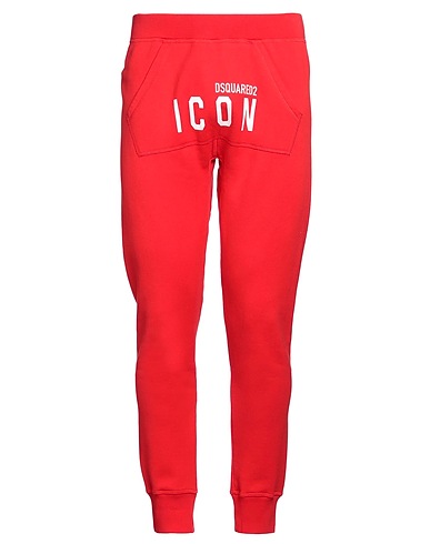 DSQUARED2 Pantalone Rosso pomodoro 100% Cotone, Elastan